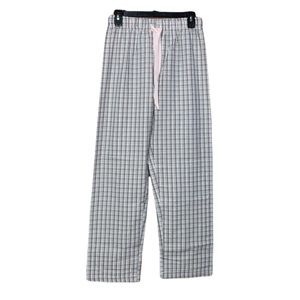 Checkered Gray & White Pajama Pants - Size S